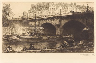 Pont Neuf af Auguste Lepere