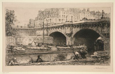 Pont Neuf af Auguste Lepere