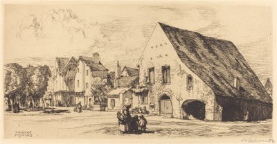 Provins (Seine et Marne) af Auguste Lepere