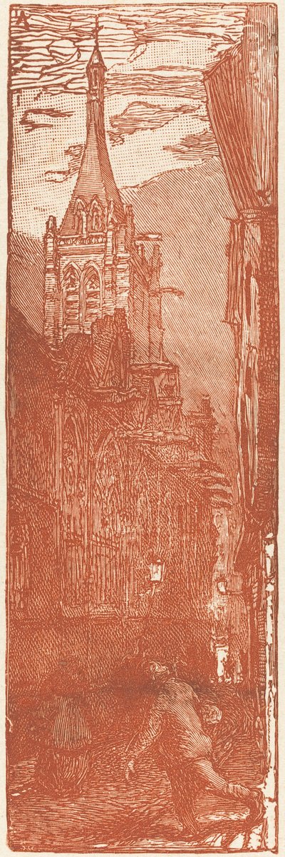 Saint-Severin, udgivet 1901. af Auguste Lepere