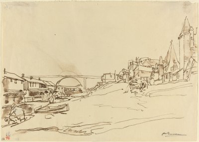Kongen af Polens hus (Angers) af Auguste Lepere