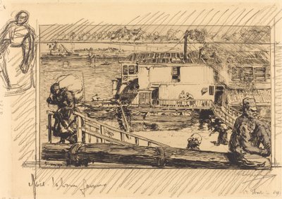 Vaskehuset af Auguste Lepere