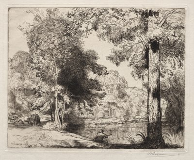 Livets kanter af Auguste Louis Lepère