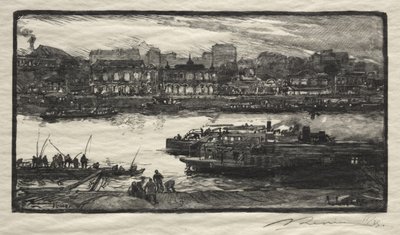 Caféer - Sangere af Auguste Louis Lepère