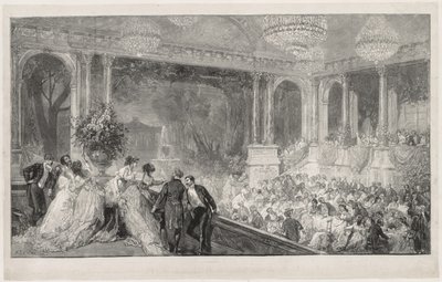 Festival i Tuilerierne af Auguste Louis Lepère