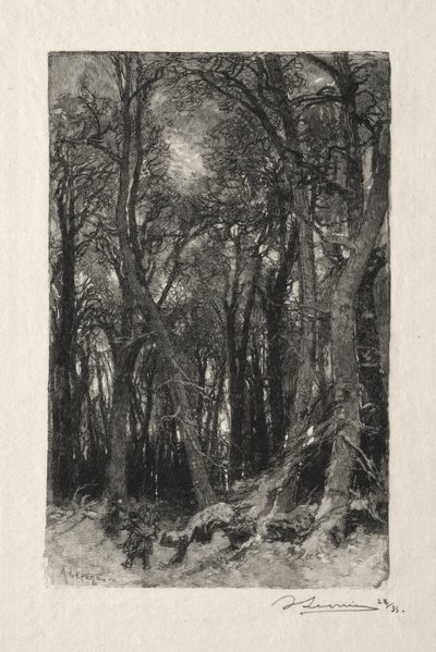 Le Bas-Breau af Auguste Louis Lepère