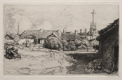 Golgata, St. Jean-de-Mont af Auguste Louis Lepère