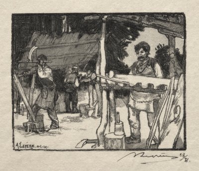Lamelmageren af Auguste Louis Lepère