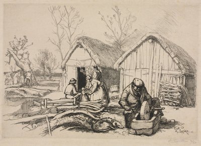 Skovhuggerhuset (Vendée) af Auguste Louis Lepère