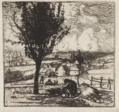 Ønsker fra Jouy-le-Moutier af Auguste Louis Lepère
