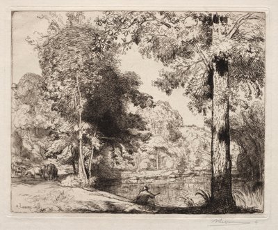 Livets kanter af Auguste Louis Lepère