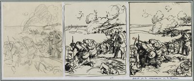 Start på Marne-manøvren af Auguste Louis Lepère