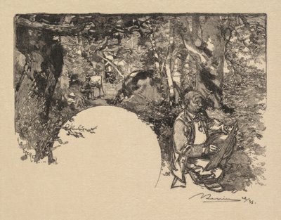 Fontainebleau Skov: Malerne af Auguste Louis Lepère