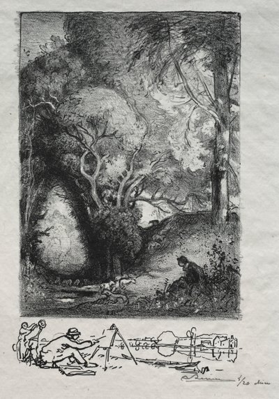 La Ravine i juni af Auguste Louis Lepère