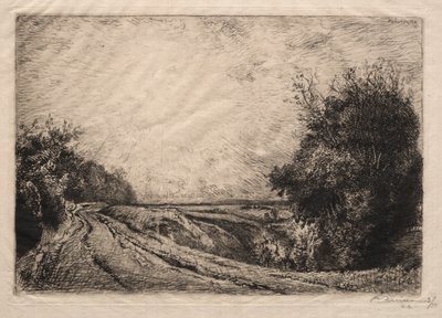 Houssoye-vejen af Auguste Louis Lepère