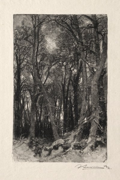 Le Bas-Breau af Auguste Louis Lepère
