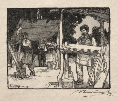 Lamelmageren af Auguste Louis Lepère