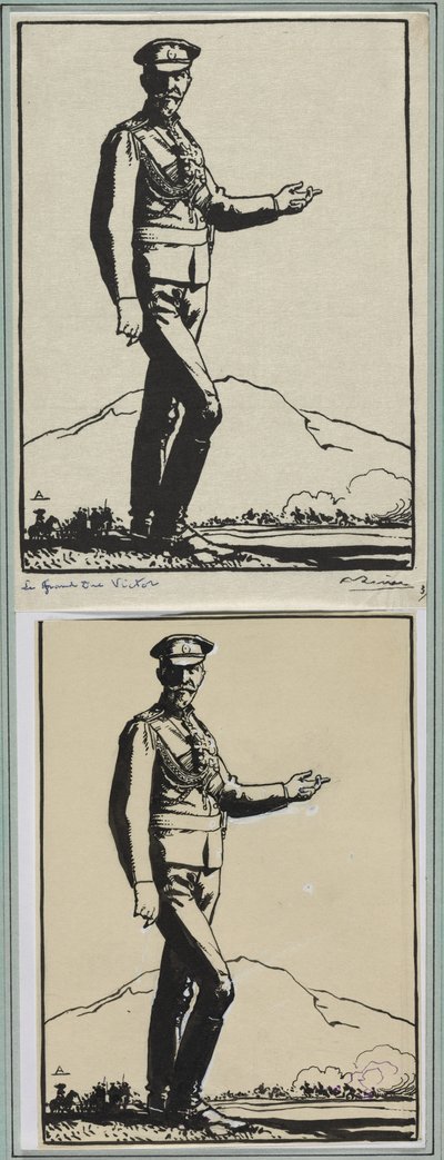 Storhertug Victor, 1914. af Auguste Louis Lepère