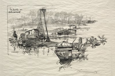 Point of Billancourt. af Auguste Louis Lepère
