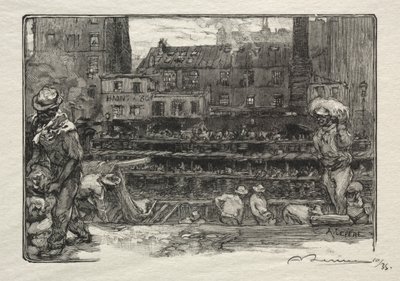 Gips aflæssere. af Auguste Louis Lepère