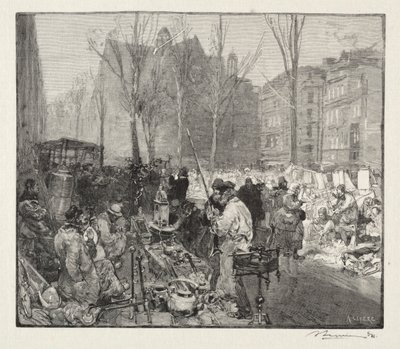 Skrotmarked af Auguste Louis Lepère