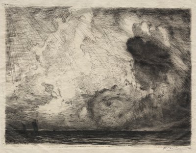 Sølandskab, 1911. af Auguste Louis Lepère
