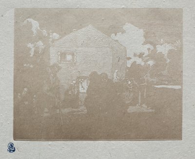 Tiggerne ved det sidste hus af Auguste Louis Lepère