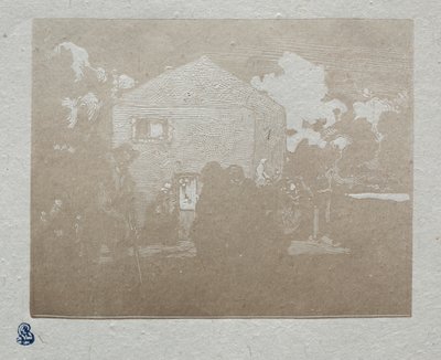 Tiggerne ved det sidste hus, 1905. af Auguste Louis Lepère