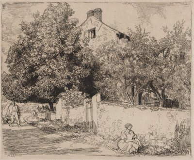 Huset til Madame B. af Auguste Louis Lepère