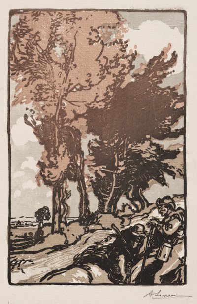 Hvilestedet af Auguste Louis Lepère