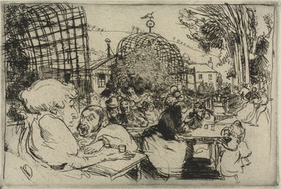De to pukkelrygge, 1893. af Auguste Louis Lepère