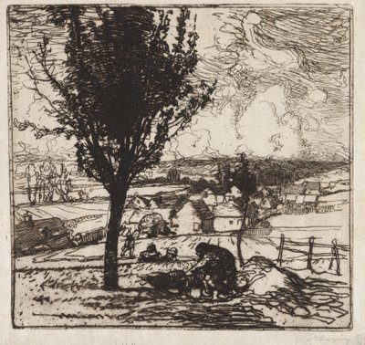 Ønsker fra Jouy-le-Moutier af Auguste Louis Lepère