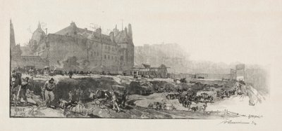 Gamle Sorbonne. af Auguste Louis Lepère