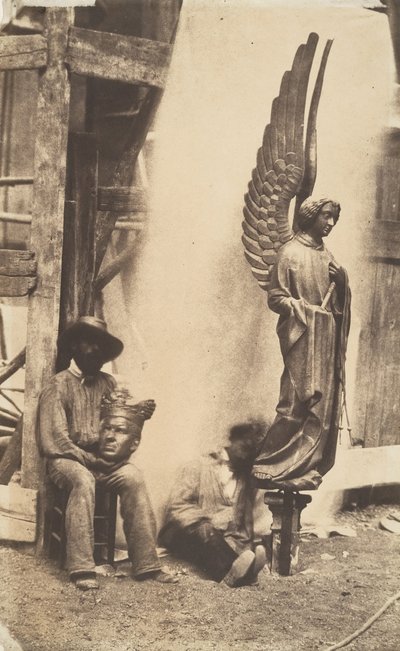 [Passionens engel, Sainte-Chapelle, Paris], 1853-1854. af Auguste Mestral