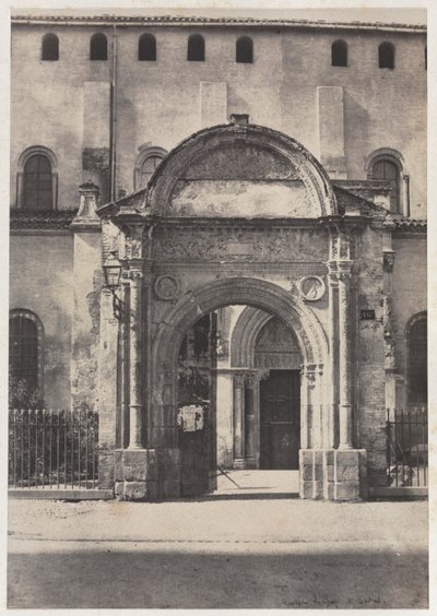 Porte Bachelier, Saint-Sernin-kirken, Toulouse (Haute-Garonne) af Auguste Mestral