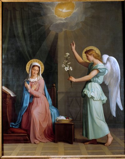 Bebudelsesmaleriet af Augustus Pichon (1805-1900) af Auguste Pichon