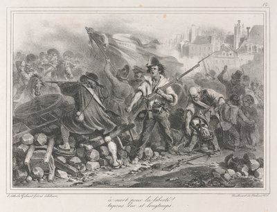 Album fra 1831: Frihed eller død! , 1831. af Auguste Raffet