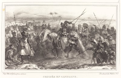 Korsfarere på landet af Auguste Raffet