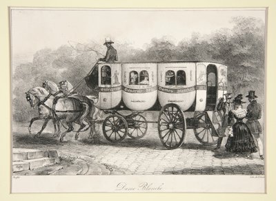 Den hvide dame af Auguste Raffet