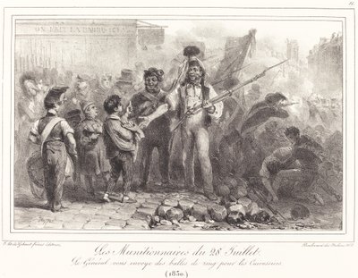 28. juli Ammunition af Auguste Raffet