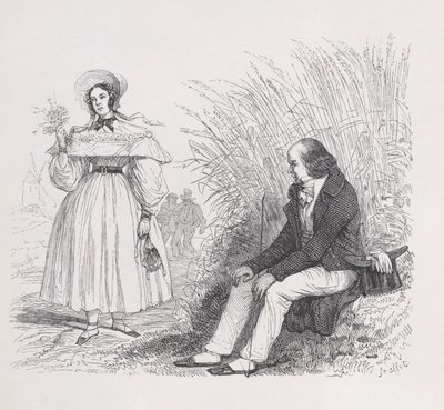 Folkets datter fra Bérangers samlede værker, 1836 af Auguste Raffet
