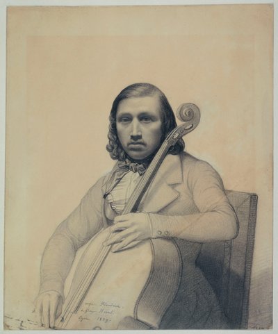 Portræt af Francois George-Hainl 1807-1873, 1839. af Auguste René Flandrin