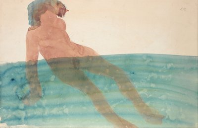 Badende kvinde af Auguste Rodin