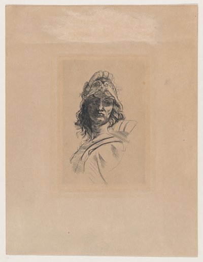 Buste af Bellona af Auguste Rodin