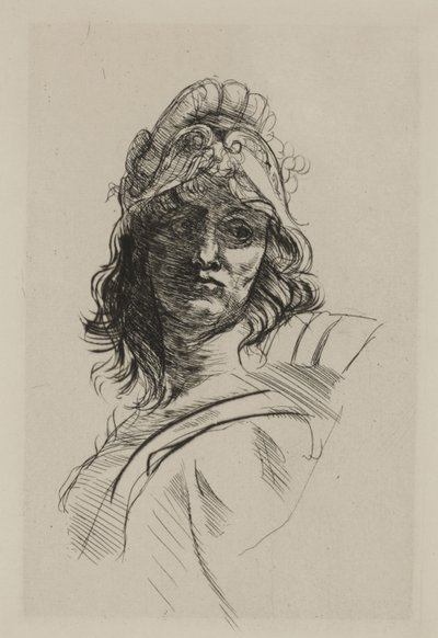 Buste af Bellona af Auguste Rodin