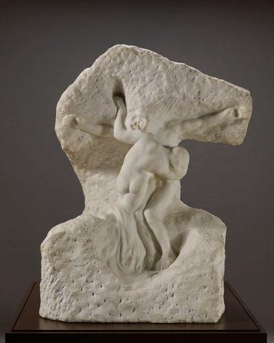 Kristus og Maria Magdalene af Auguste Rodin