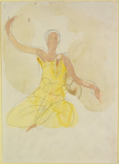 Tänzerin des Königlichen Kambodschanischen Balletts af Auguste Rodin