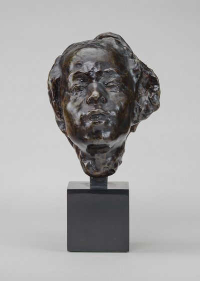 Leder af Hanako Ohta Hisa, model c. 1908, støbt 1965. af Auguste Rodin