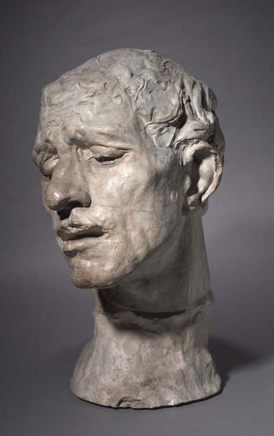 Heroisk leder af Pierre de Wissant, en af borgerne i Calais, 1886 af Auguste Rodin