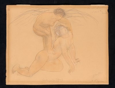 Amor og Psyke, ca. 1900 af Auguste Rodin